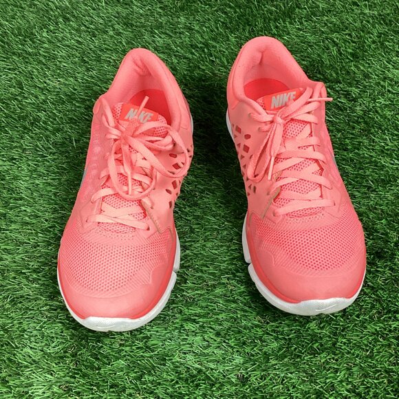 Nike Flex Run 2015 Orange Running Shoes 8.5 - Picture 2 of 11